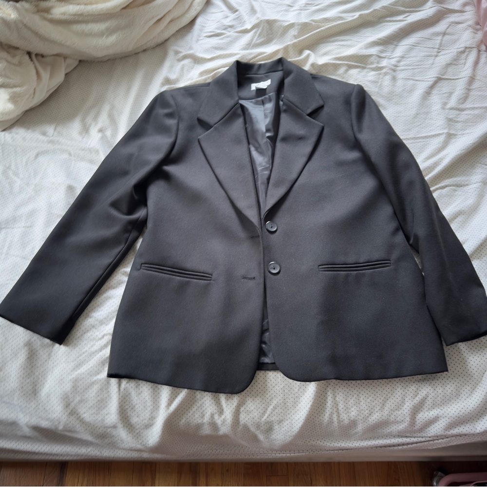 Joan Leslie classic black women’s Blazer